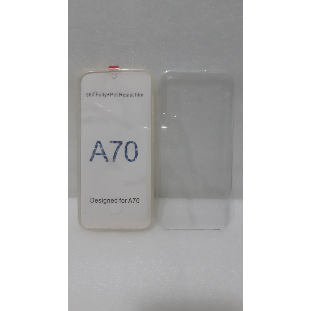 capa 360 Samsung Galaxy A70 case modelos Proteção Frente e verso Capinha Transparente