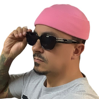 Touca rap de lã curta rasa curtinha gorro estilo marinheiro lenhador sailor docker raper street wear