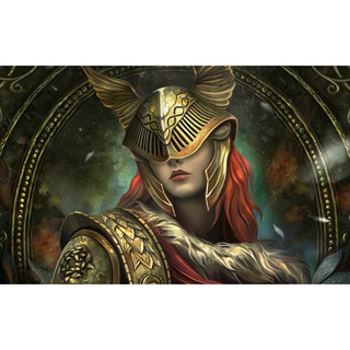 ELDEN RING MALENIA - 60x40 cm - Quadro decorativo de mdf - Game