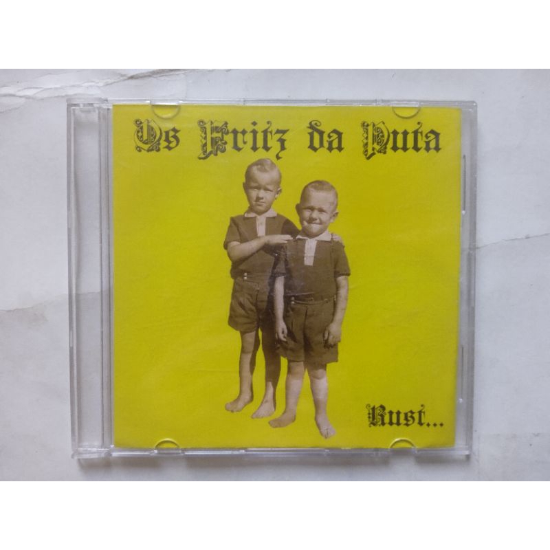 CDr original os fritz da puta rust os not a crime perfeito estado mídia e capa, psychobilly