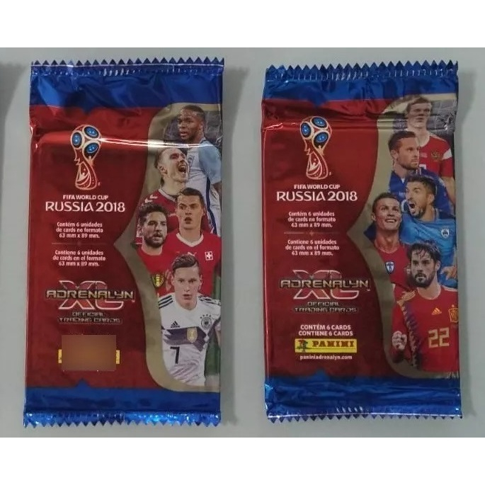Envelope / Pacote Lacrado Cards Copa 2018 - Adrenalyn XL - Fifa World Cup - Copa do Mundo