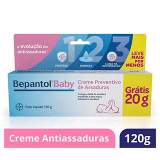 Kit Com 3 Unid - Pomada Bepantol Baby Leve 120g Pague 100g
