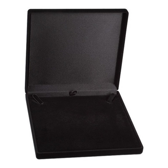 Estojo de veludo quadrado para colar (23E)