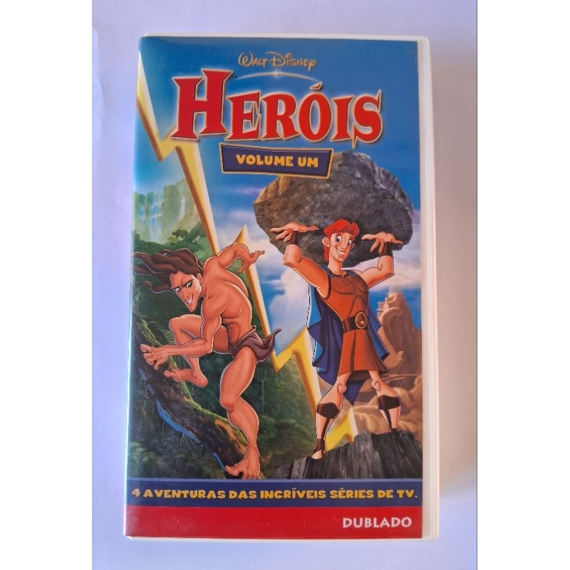 Heróis - Volume um - Disney - Vhs
