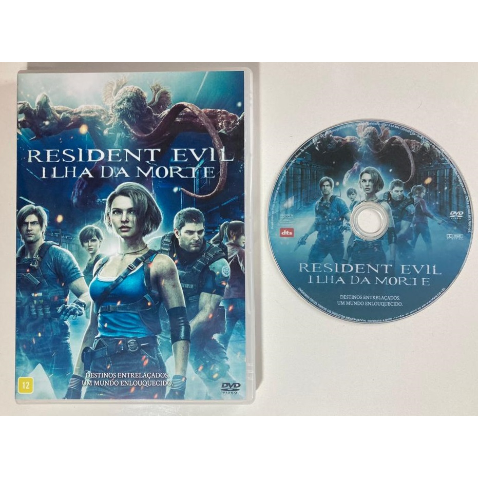 DVD - Resident Evil: A Ilha da Morte (Ano de Produção: 2023) - Dublado e Legendado