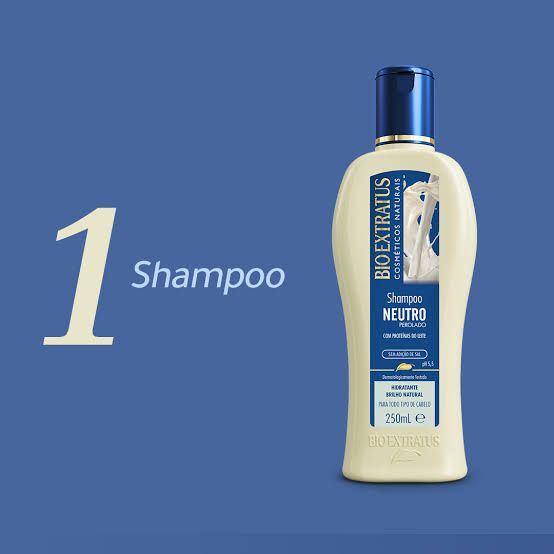 Detalhes do Shampoo Neutro 500mL Bio Extratus