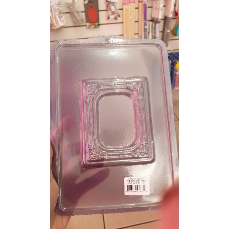 Forma acetato porta retrato moldura