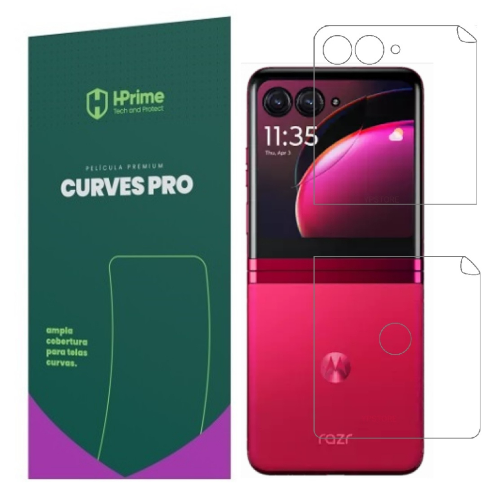 Película Hprime Para Motorola Razr 40 Ultra Curves Pro Ex