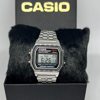 Relógio Cássio Vintage Retrô WR Digital Led Feminino Masculino Unissex