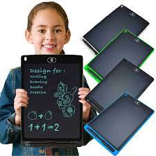 Lousa Digital de LCD Infantil Para Escrever Desenhar  para Recados Avisos Mensagem