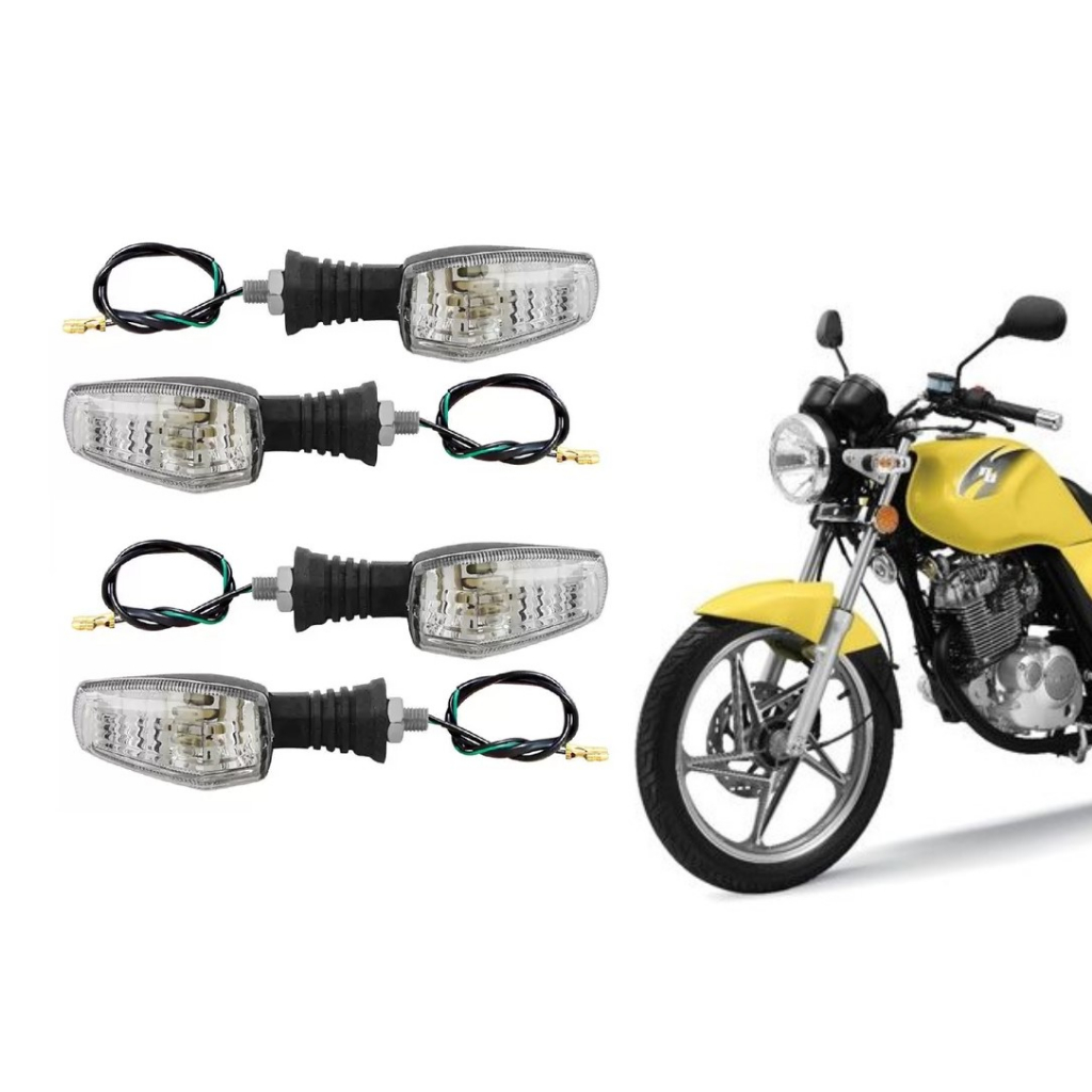 Kit Piscas Seta Modelo Moto Suzuki Yes 125 gs 500