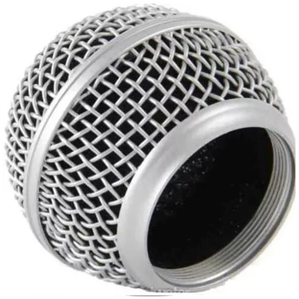 Globo Metalico P Microfone Sm58 Universal Shure Soudvoice