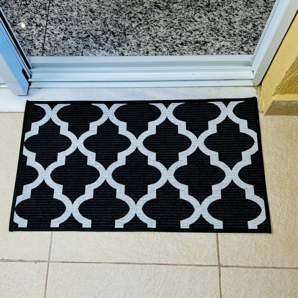 Tapete Para Porta Banheiro e Cozinha Com Antiderrapante  Vários Modelos