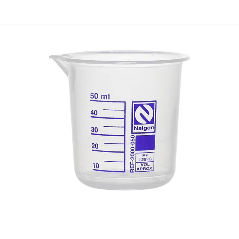 Medidor Dosador Copo Bequer Becker Plástico Transparente Diversas Medidas 50ml 100ml 600ml 2000ml