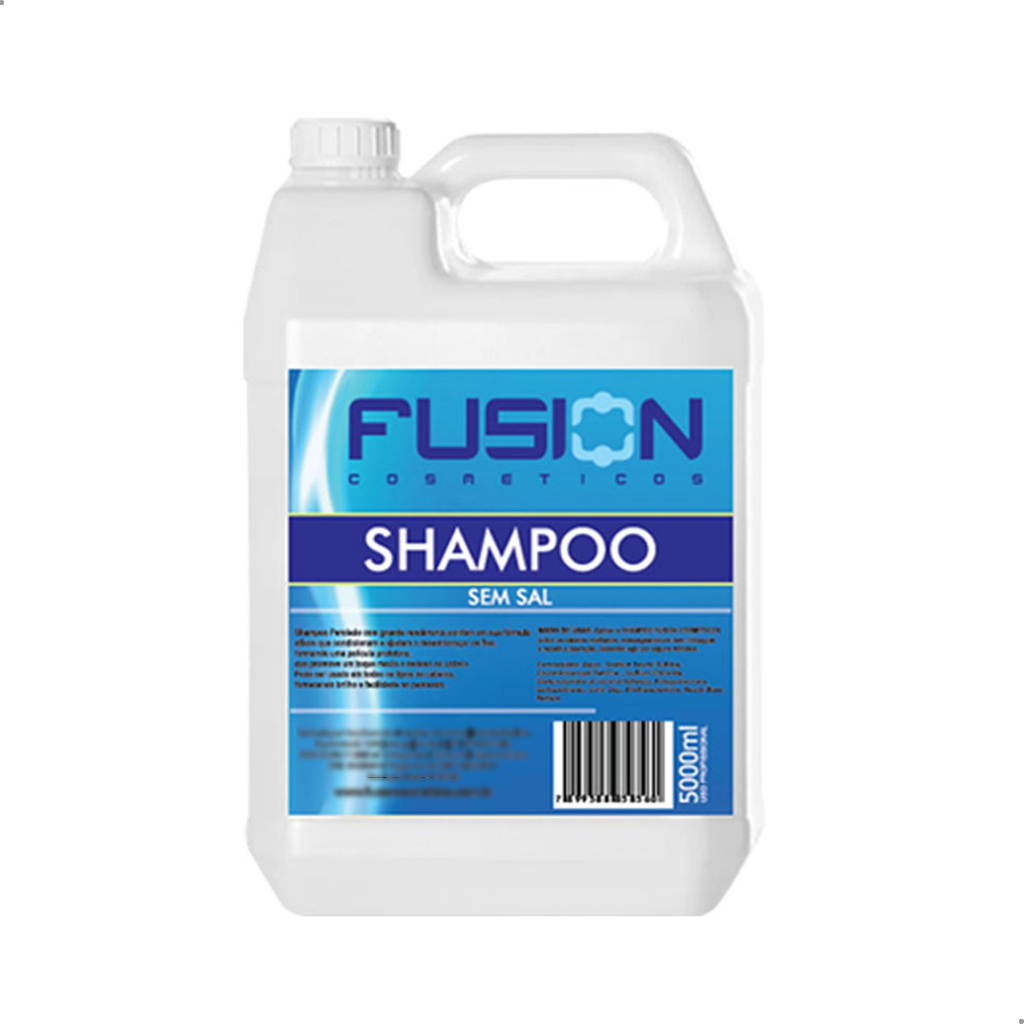 Shampoo de Galão 5 Litros Perolado - Fusion Cosmeticos - Direto da Fábruca