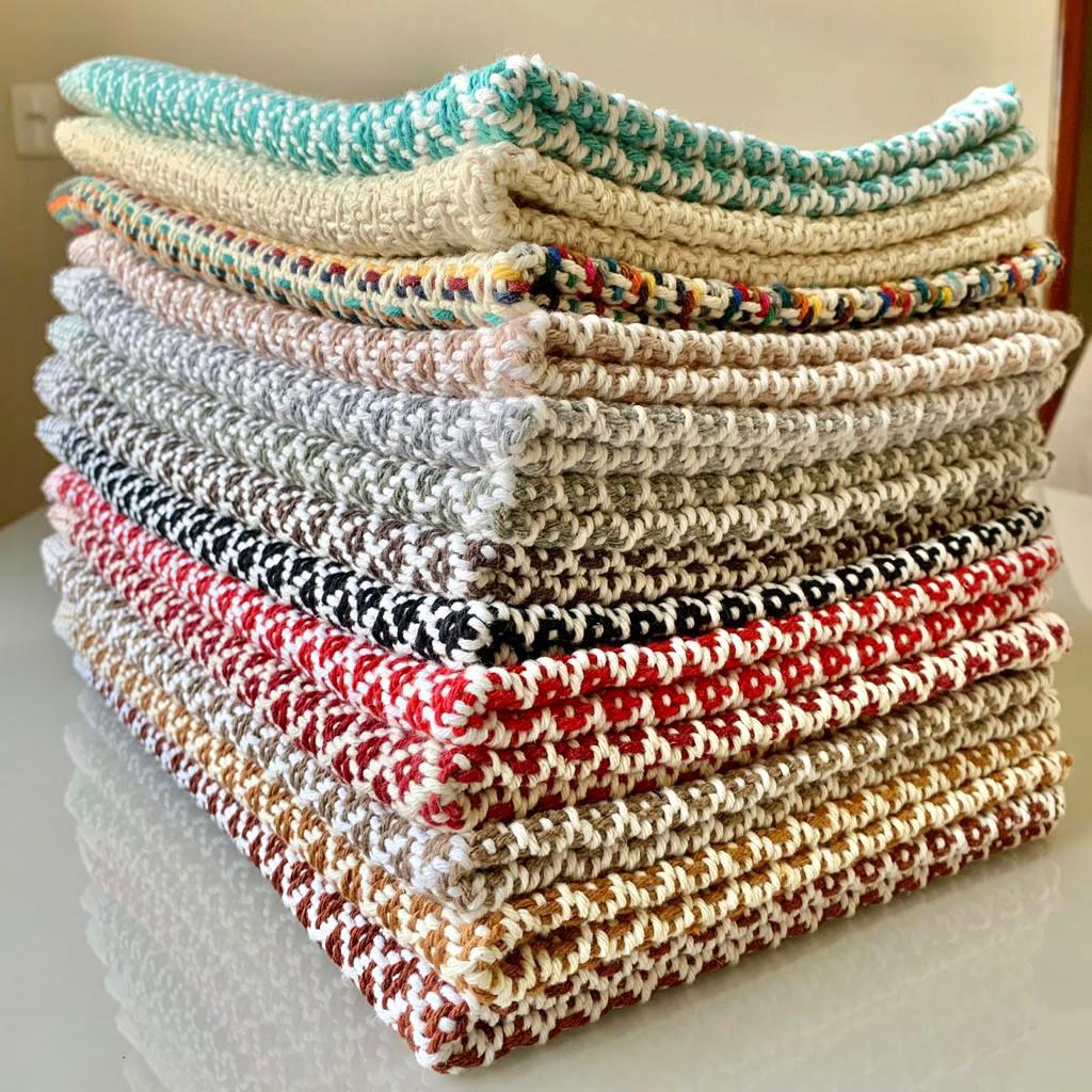 Tapete De Barbante Tear Em Varias Cores Super Versátil  100% Algodão Para Cozinha Banheiro...