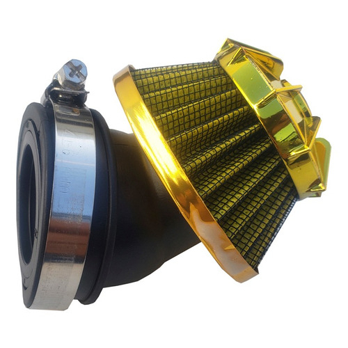 Filtro de Ar Esportivo Universal Motos Honda Yamaha 35mm 42mm 50mm — imagem 2 de 2