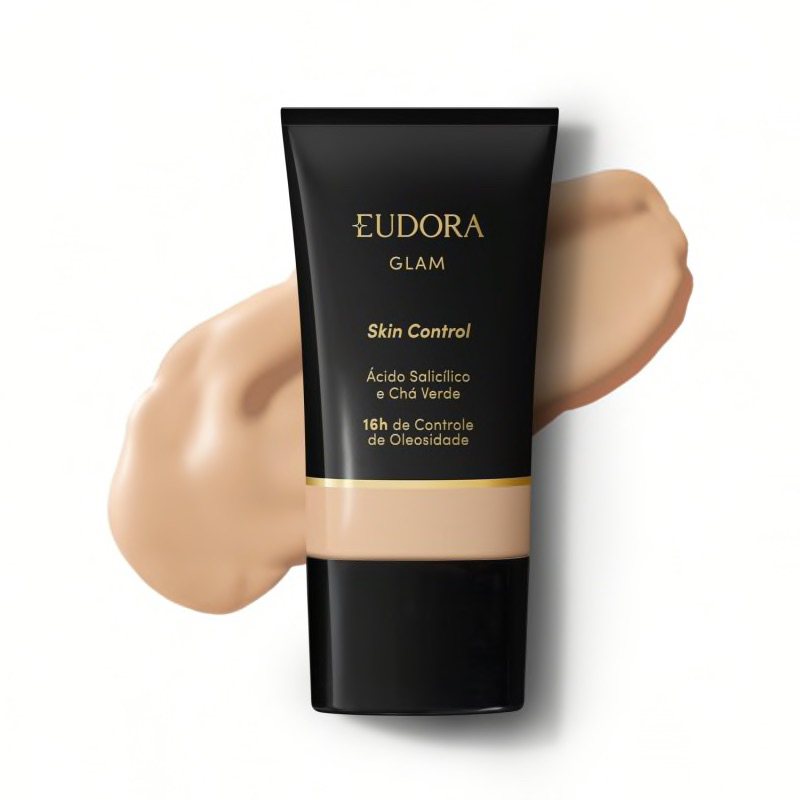 Base Líquida Glam Skin Control 30ml - Escolha a cor