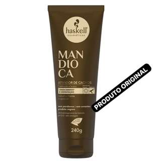 Ativador De Cachos Mandioca 240g - HASKELL em Oferta na Shopee