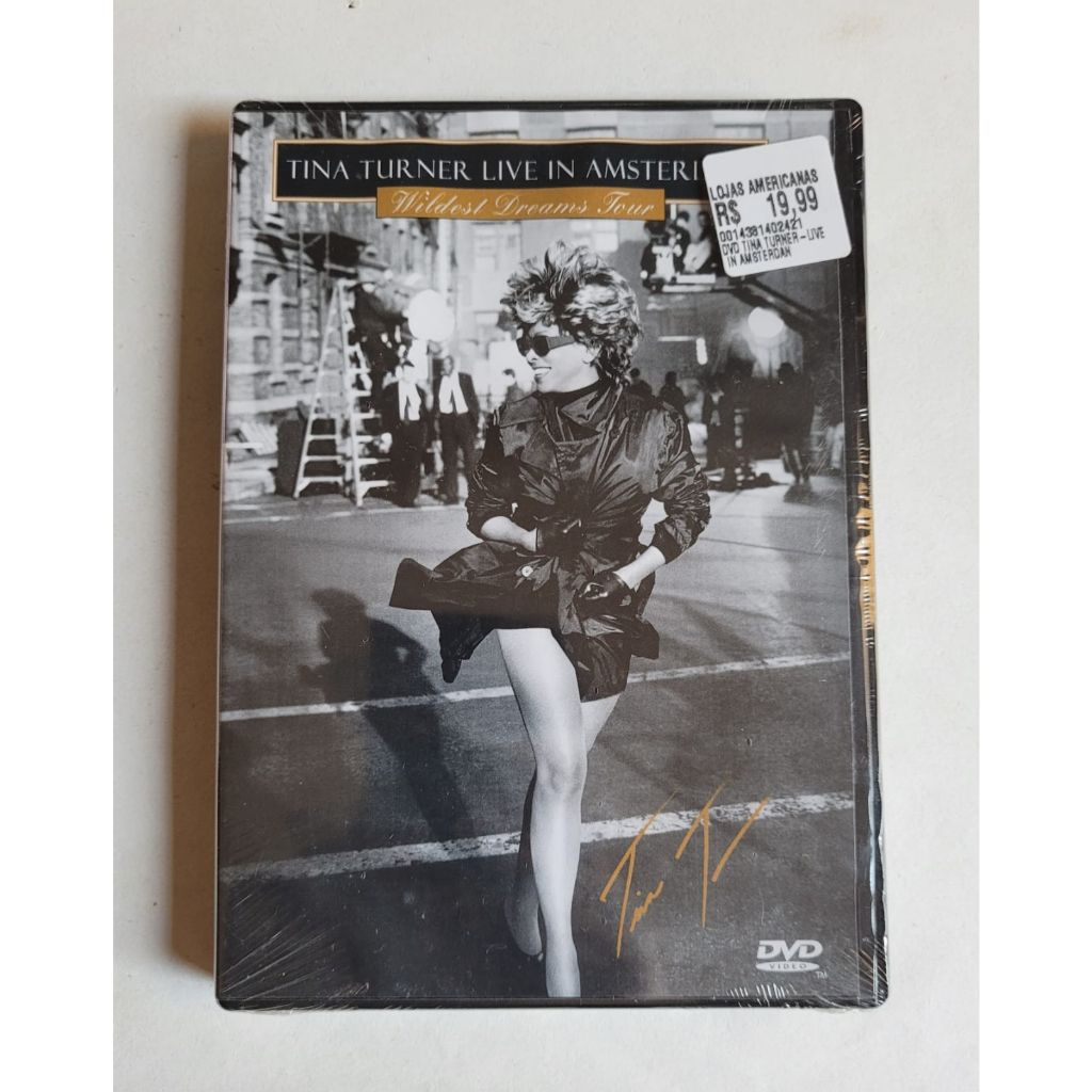Tina Turner - Live In Amsterdam - Dvd (Lacrado)