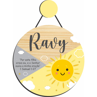 Enfeite Porta Maternidade Sol, Solzinho, Baby - Nome personalizado - Decoração para quarto! em Oferta na Shopee