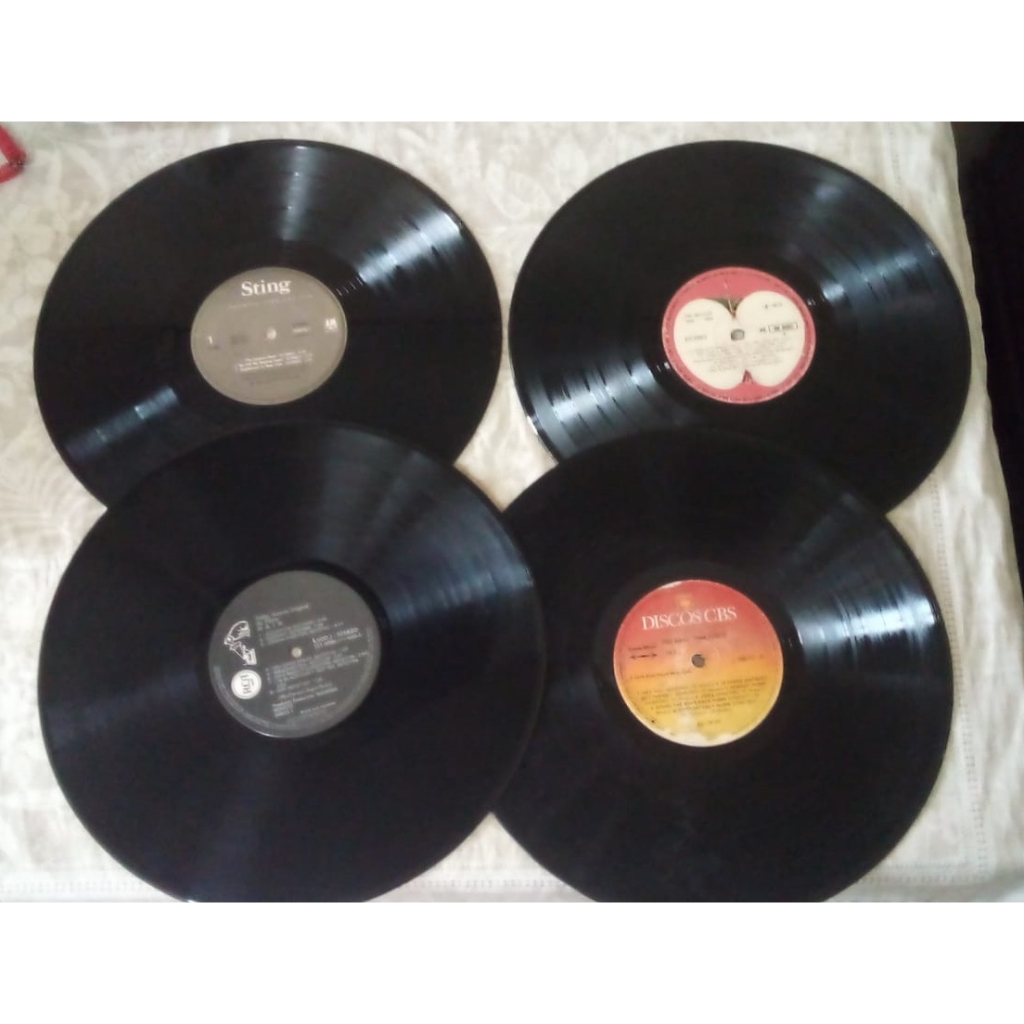 Lp/Disco de Vinil sem capa (Rock, pop, mpb, Coletânea, trilha sonora)Gal, Gil , Betânia, Beatles, Jorge Ben