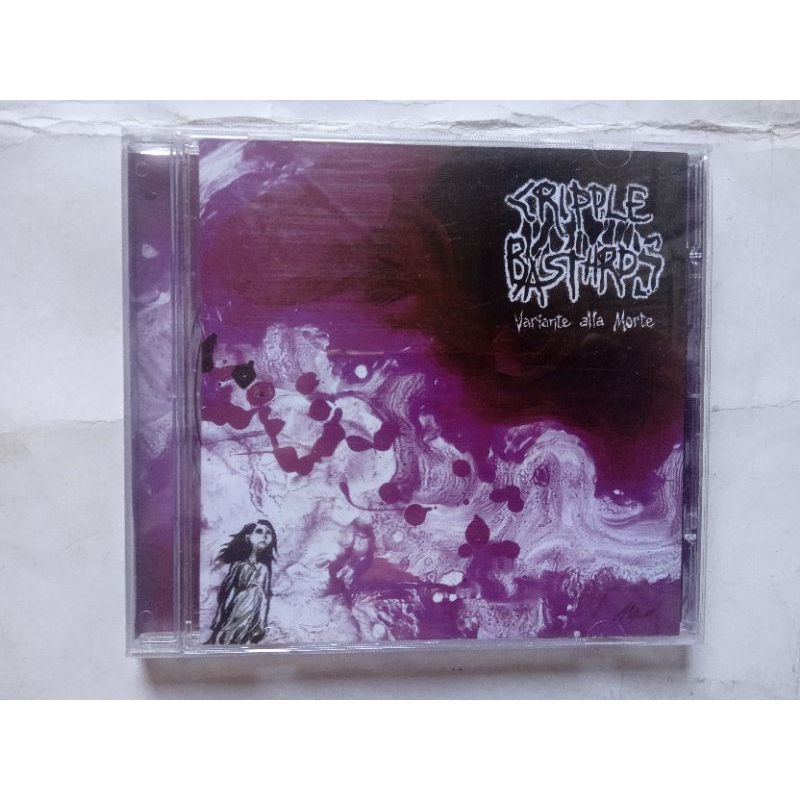 CD cripple bastards - variante Alla morte, perfeito estado mídia e capa, grindcore
