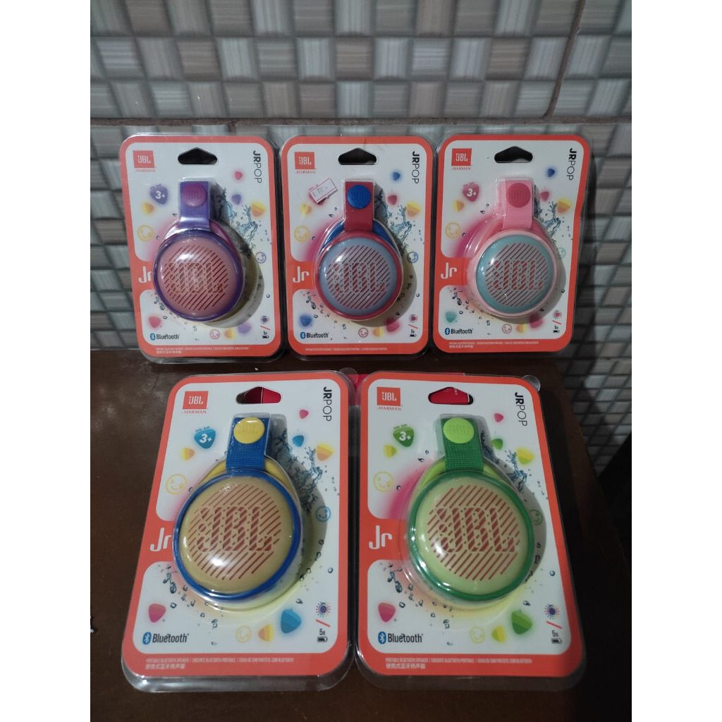 Caixa de Som Portatíl JBL JR Pop - Bluetooth - Original
