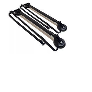 Rack Teto Ventosas E Barras De Alumínio Fitas Backup em Oferta na Shopee