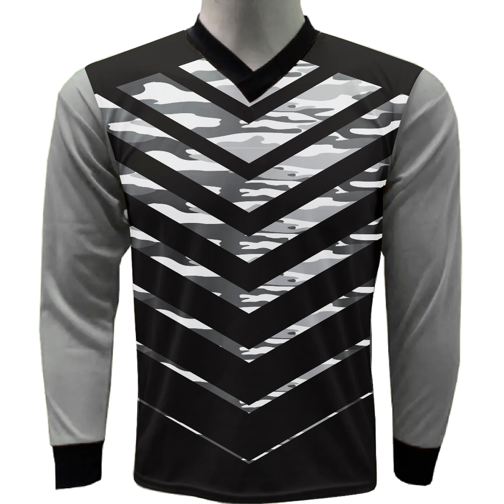 Camisa de Goleiro Manga Longa Almofadada Adulto ou Infantil