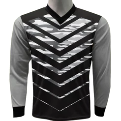 Camisa de Goleiro Manga Longa Almofadada Adulto ou Infantil