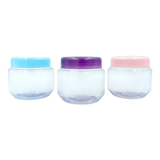 Pote Plástico 120ml Cristal C/ Tampa Rosca - Diversas Cores em Oferta na Shopee