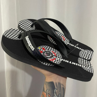 SANDALIA CHINELO CORINTHIANS ADULTO E INFANTIL