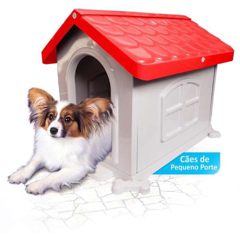 Casa Plastica Pet Injet N2 Lilás ou vermelha L35 x A50 X C45cm