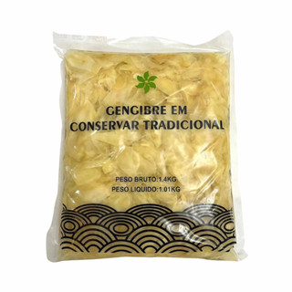 Gengibre Fatiado Em Conserva Shoga Gari Taichi 1kg