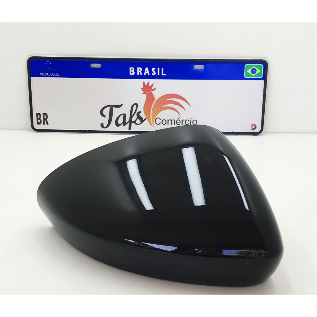 Capa Retrovisor Fiat Argo e Fiat Cronos Sem Pisca Lado Passageiro Black Piano Original Metagal