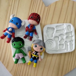 molde de silicone para aplique de biscuit Herois