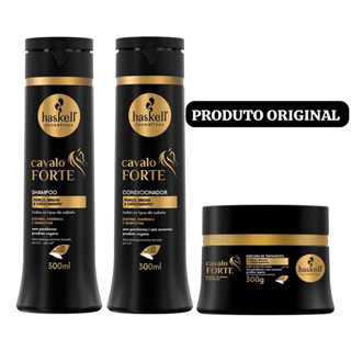 Kit Haskell Cavalo Forte Sh. + Cond. + Máscara