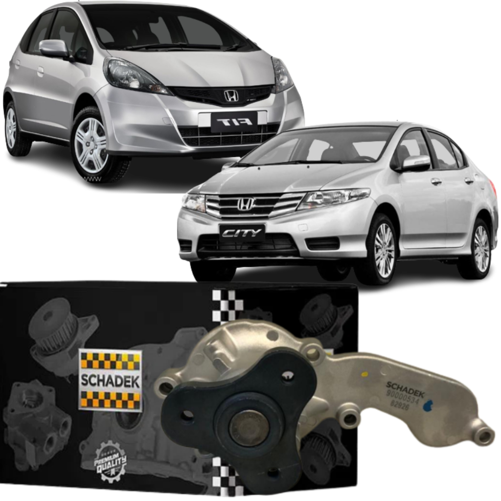 Bomba De Água Schadek Para Honda Fit City 2009 A 2014