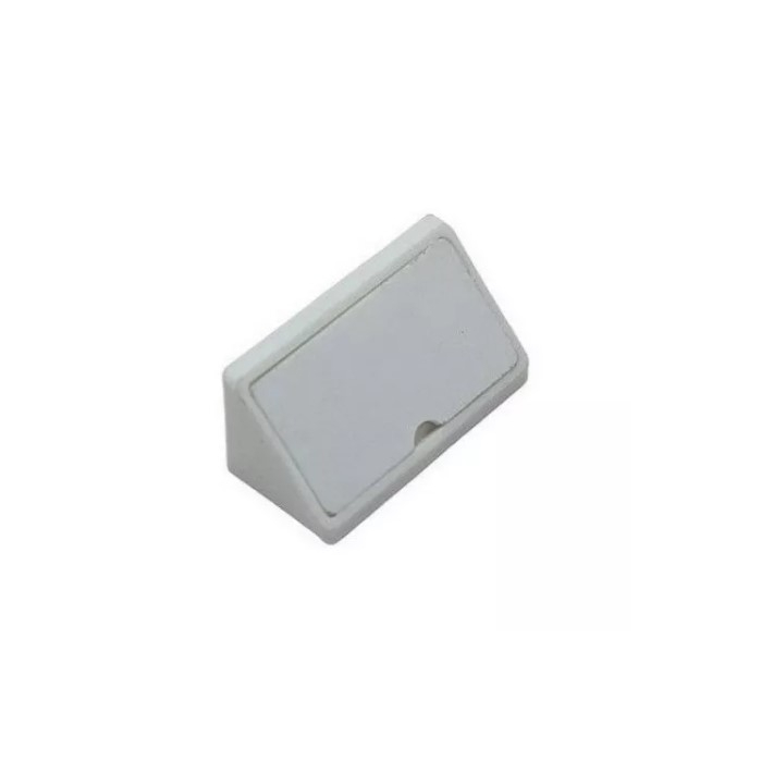 Cantoneira Conector Plástico P/móveis 04 Furos Cinza 100 Pçs