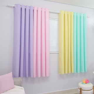 Cortina Colorida Oxford Arco-íris 600x180 Para Varão em Oferta na Shopee