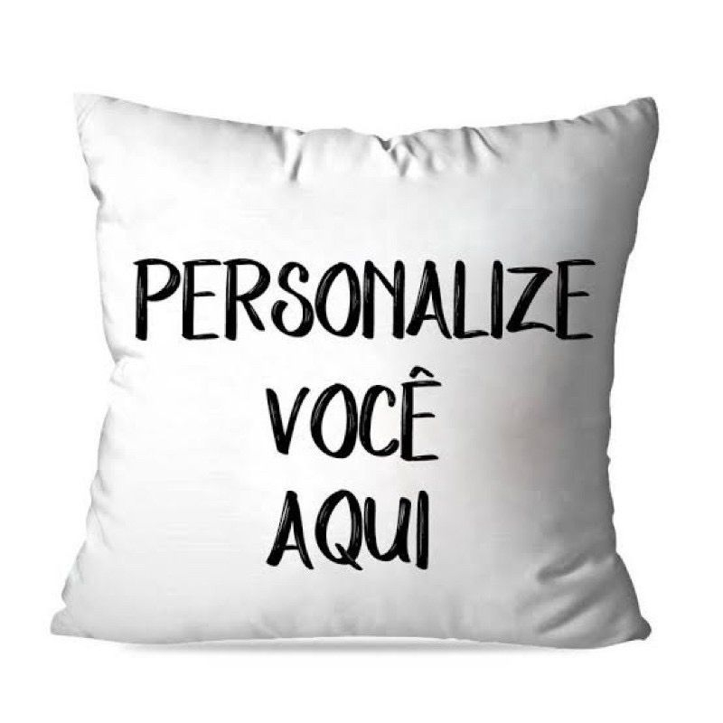 Almofada Personalizada do Seu Jeito em Oferta na Shopee