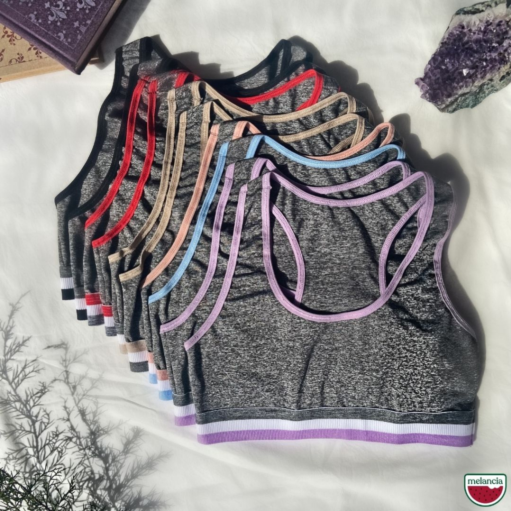 Kit 12 Tops Treino Nadador Academia Yoga Fitness Peça Íntima Confortável Atacado