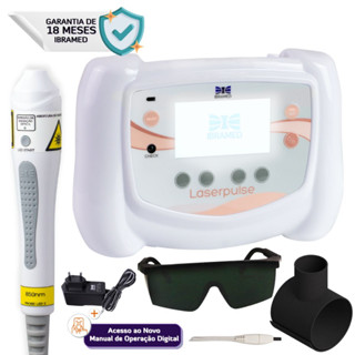 Novo Laserpulse Portatil com Probe Laser P2 850 nm - Ibramed