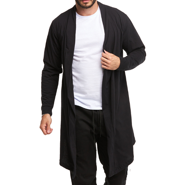 Cardigan Blusa De Frio Masculino Kimono Swag Sobretudo Long Line Estilo e Qualidade Ca2