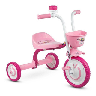 Triciclo Meninas Nathor You 3 Girl rosa Modelo Novo Com Buzina Bike em Oferta na Shopee