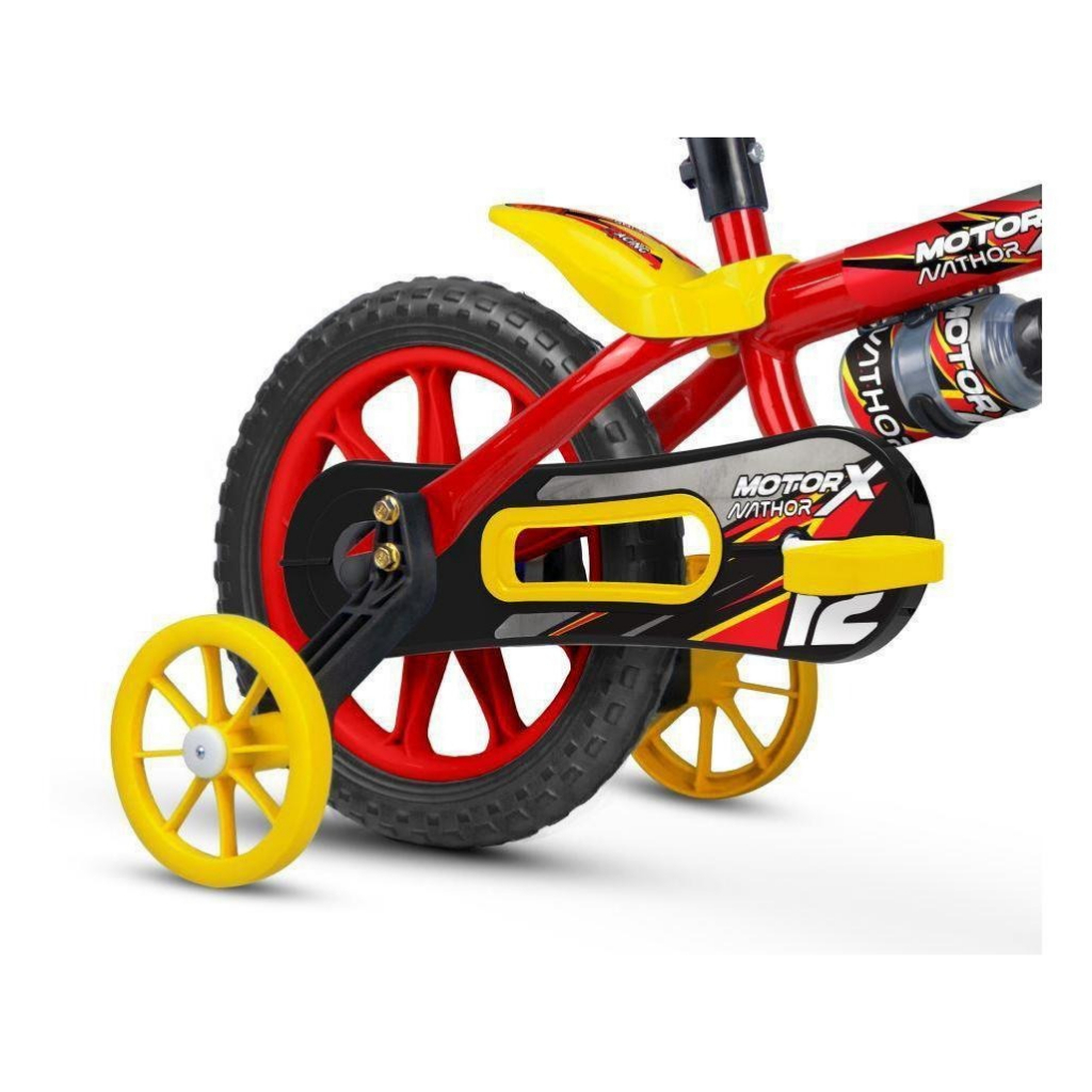 Detalhes do Bicicleta Bike Aro 12 De Passeio Infantil Nathor Motor X Pu
