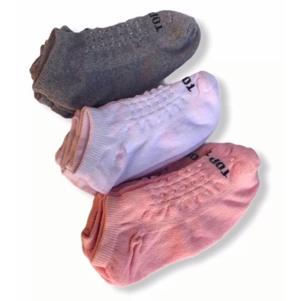 Kit 12 Pares Meias Feminina Soquete Cores 35 ao 40