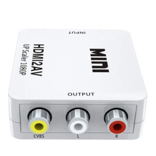 Conversor HDMI Para RCA Áudio e Vídeo 1080P