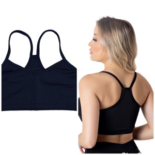 Cropped Top Nadador Suplex Ginástica Academia